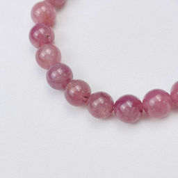 Браслет из мадагаскарского Розового кварца 19 см