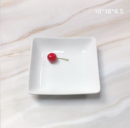 Блюдо квадратное 18 см / DR-1024 /уп 38/