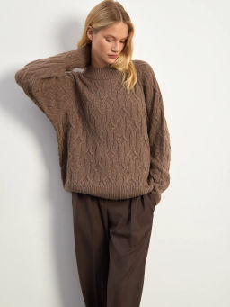 Мягкий джемпер с вискозой, шерстью и ангорой - Emka фото 2