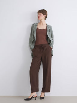 Beli Lastikli Geni? Pa?a Kad?n Pantolon