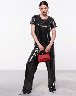 авторская футболка трикотаж валенсия металлик