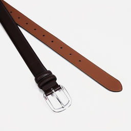 Ремень женский, ширина 3 см, винт, пряжка металл, цвет коричневый - Simaland фото 2