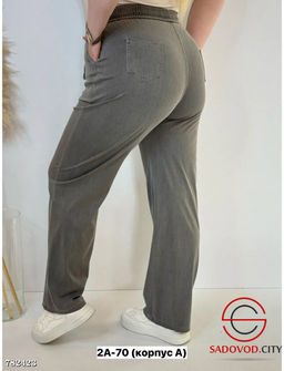 Брюки прямые свободные женские - Bruno фото 4