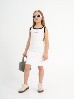 Платье-майка V Rubchik, белое