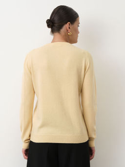 Кардиган из кашемира 08179 шампань