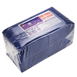 Салфетки бумажные БигПак 24х24см, 400шт в упаковке, целлюлоза 100%, интенсив, синий, Comfy (Россия)