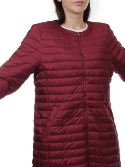 K-528 VINOUS Куртка демисезонная стеганая женская (70 гр. холлофайбер) - Fashion фото 2