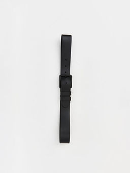 Deri G?r?n?ml? Erkek Kemer