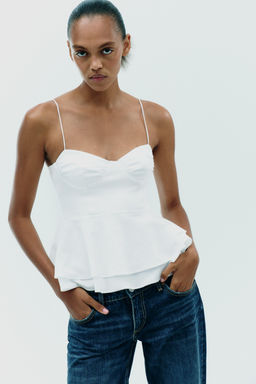 PEPLUM TOP - Zara фото 2