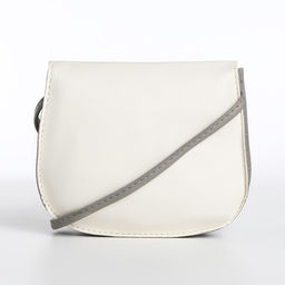 Сумка детская на застёжке, цвет белый/серый - Simaland фото 2