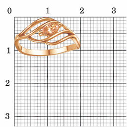 КОЛЬЦО 24815329-5 - Красная пресня фото 2