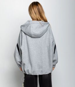 Толстовка #КТ5993, серый меланж - Dommod фото 3