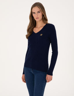 Lacivert Ex. Slim Fit Basic Kazak