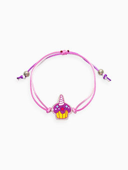 Цена за 2 шт. Набор детских браслетов «Выбражулька. Котик и Единорог», 3 шт. силиконовый, разноцветный