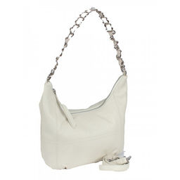 Сумка женская натуральная кожа GU 163-8559, 1отд+карм/пер, плечевой ремень, молочный SALE 264284 - Adelia фото 6