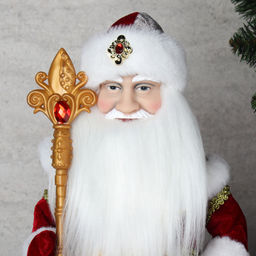 Фигурка Дед Мороз 50 см+подарок / 21A12-16 /уп 18/музыкальный - ГалеонТрейд фото 4