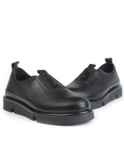 03-PDL 308-1 BLACK Полуботинки женские (натуральная кожа)