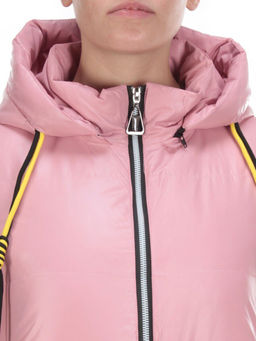 8260 PINK Куртка демисезонная женская BAOFANI (100 гр. синтепон) - Fashion фото 10