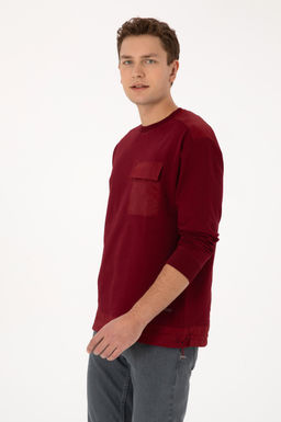 Erkek Bordo Sweatshirt - U.s. polo assn фото 3