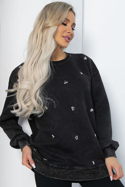 Джемпер Мускари (черный) Б12175-12 - Lt collection фото 4