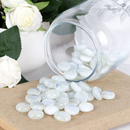 Декоративные камни 250г / 7-219 /уп 100/ белый со стеклом / 711819 - Галеонтрейд фото 2