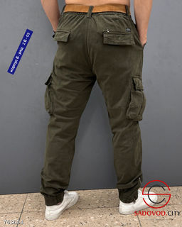 Джинсы мужские с накладными карманами - Bruno фото 9