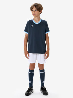 Детская футбольная форма KELME Football Uniform Set (Dark Blue/White)