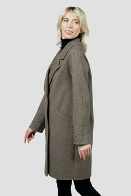 01-12249 Пальто женское демисезонное - El podio фото 3