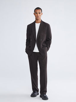 Standart Kal?p Erkek Blazer Ceket