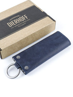 Мужская кожаная ключница Dierhoff Д 6013-925  фото 3