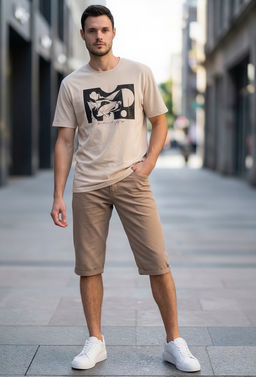 NOBBY, Мужские брюки. Джинсы, 011-288/2 (темно-бежевый)