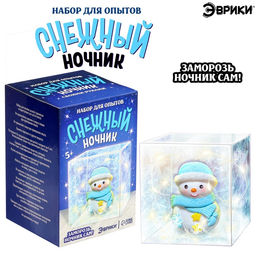 Снежный ночник своими руками Снеговик - Эврики фото 16