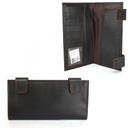 Портмоне мужское Croco-ПР-960 натуральная кожа 4 отд, 8 карм, коричневый матовый (5) 238908