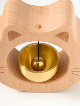 Колокол магнитный бук "Кошка" 2,9х7,5х7 см