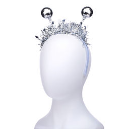 Ободок карнавальный "Диско шарики" в пакете