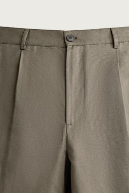 PANTAL?N RELAXED FIT ALGOD?N - LINO / Khaki
