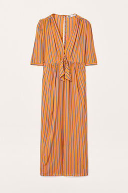 LIMITED EDITION STRIPED MIDI DRESS - Zara фото 6