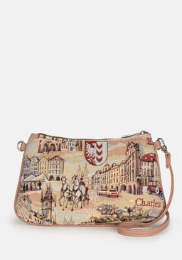 Сумка Модель №880.2 | гобелен | | бежевый | Чехия светлая | 32418