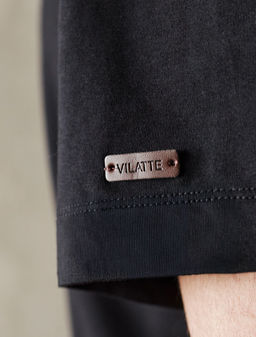 Свободная футболка с авторским принтом