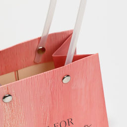 Цена за 2 шт. Пакет влагостойкий для цветов Gift with love, 11,5 х 12 х 8 см - Дарите счастье фото 7