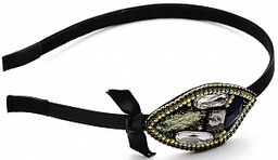 Ободок PU0327 черн/хаки