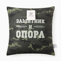 Подушка декоративная Этель Защитник и опора 40х40 см, велюр, 100% п/э  фото 5