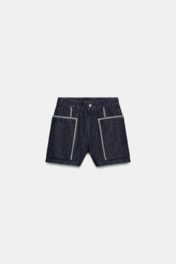 SHORTS Z1975 BORDADOS / Azul - Zara фото 6