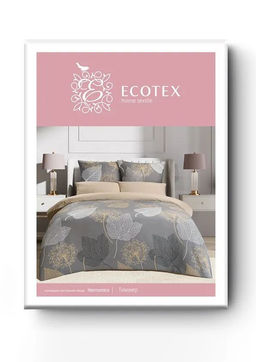 Постельное белье Тиммер Семейный + 4 наволочки - Ecotex фото 9
