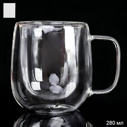 Кружка 280 мл с двойными стенками / LCWB5705 /уп 100/