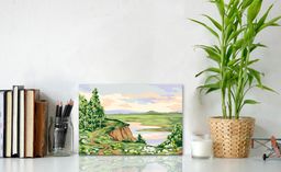 ФРЕЯ PNB/PS-094 Набор для раскрашивания по номерам 30 х 20 см Родные берега  фото 6