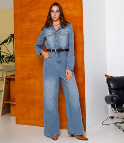 Комбинезон #КТ5006 (2), голубой