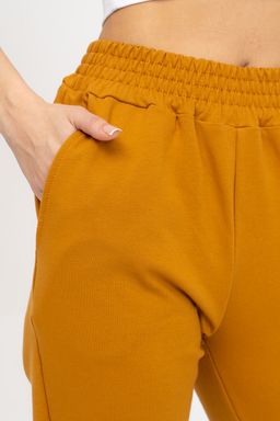 Брюки женские 409L3-32 горчица - Solo mio фото 8