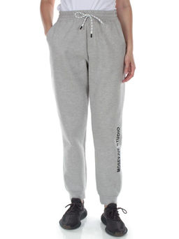 M053 LT. GRAY Брюки спортивные утепленные женские (85% хлопок, 10% полиэстер, 5% спандекс) - Fashion фото 6