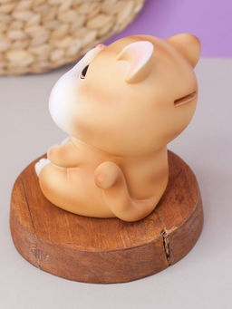 Копилка "Jowls dog", brown (17,5 см), пластик